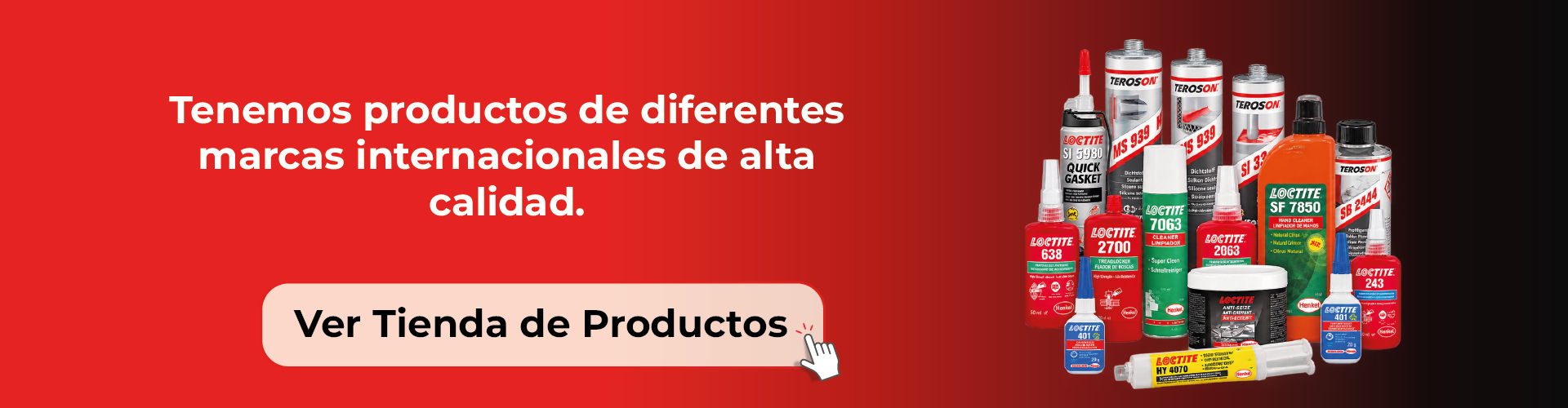 Tenemos productos de diferentes marcas internacionales de alta calidad - Ver Tienda de Productos