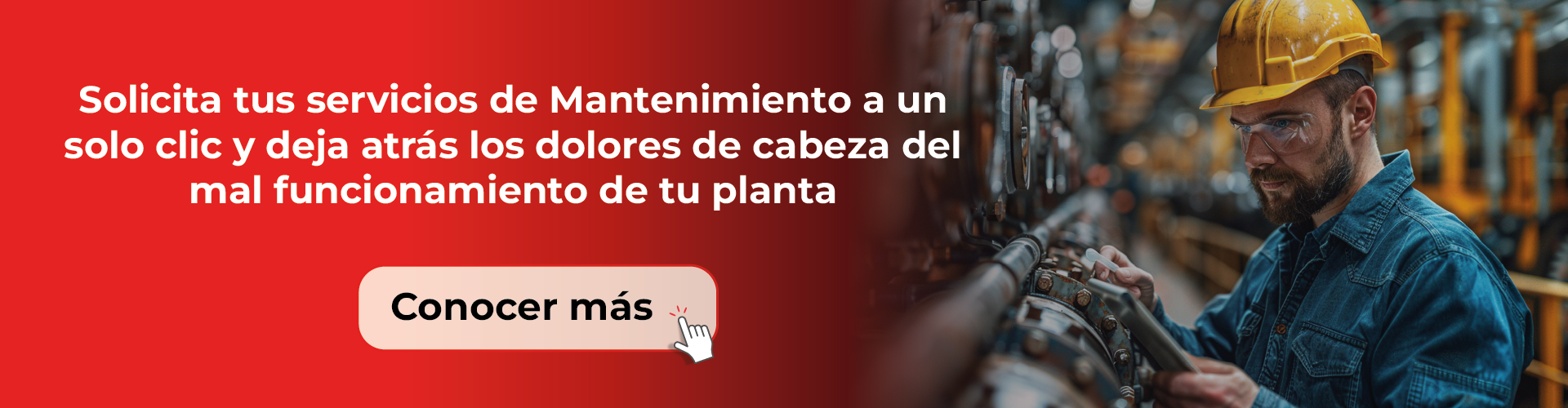 Solicita tus servicios de Mantenimiento a un solo clic